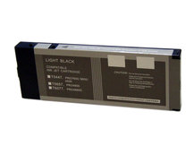 Cartouche compatible pour Epson Stylus Pro 4800 - 220ml NOIR CLAIR (GRIS) (T5657/T6067)